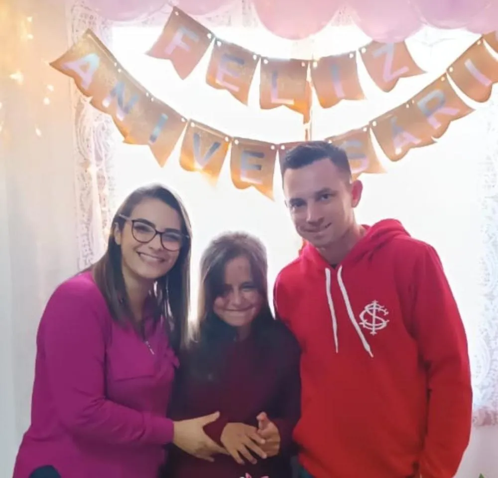 Fam&iacute;lia - muito amor envolvido.