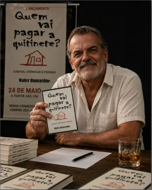 Lançamento aqui e no Facebook do autor