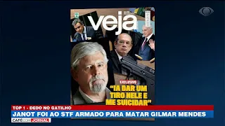 Para Veja, Janot disse que ia dar um tiro no ministro e depois se suicidar.