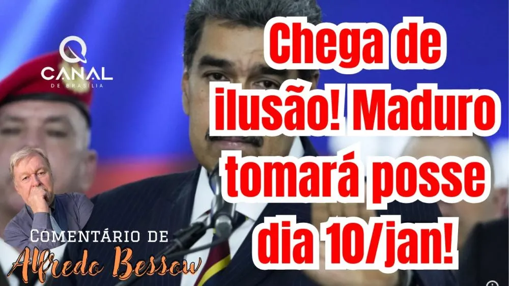 *Quem poderá impedir a posse de Maduro? Trump, que nem presidente dos USA é? O Chapolin Colorado? - Amanhã às 7h no Canal de Brasília 