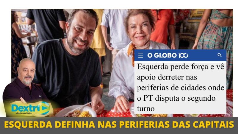 Dica do Políbio: Entenda por que o PT perdeu eleitores nas periferias de SP e Porto Alegre, por Paulo Moura Paulo Moura é cientista político e editor do canal Dextra.