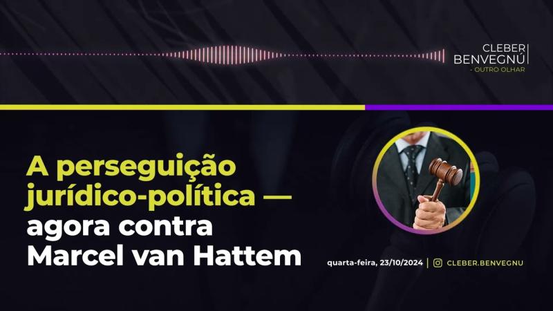 Dica do Políbio: Cleber Benvegnú critica perseguição jurídico-política a Marcel Van Hattem Cleber Benvegnú é jornalista e ex-chefe da Casa Civil do governo do RS. Ele faz comentários políticos na BandRS. CLIQUE AQUI para examinar o Instagram do jornalist