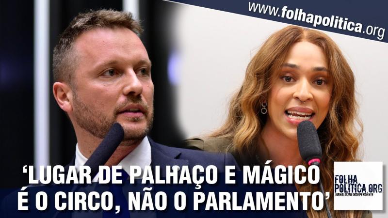 Deputado Marcon diz que deputada do Psol que propõe jornada de 5 dias é palhaça de circo Este material é da Folha Política.