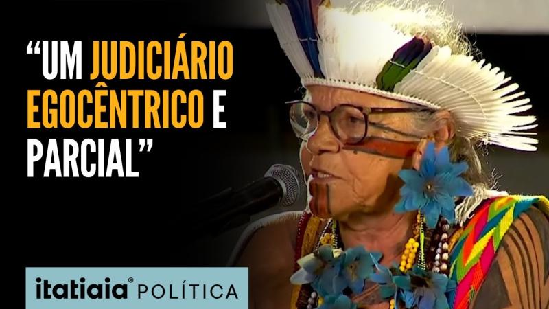 Dica do Políbio Líder indígena replica denúncias bolsonaristas e diz que Congresso e STF são inservíveis. E na frente de Lula. Foi ontem.