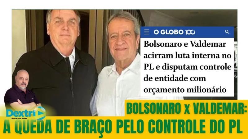 Dica do Políbio: Bolsonaro e Valdemar lutam pelo controle total do PL, por Paulo Moura Paulo Moura é cientista político.