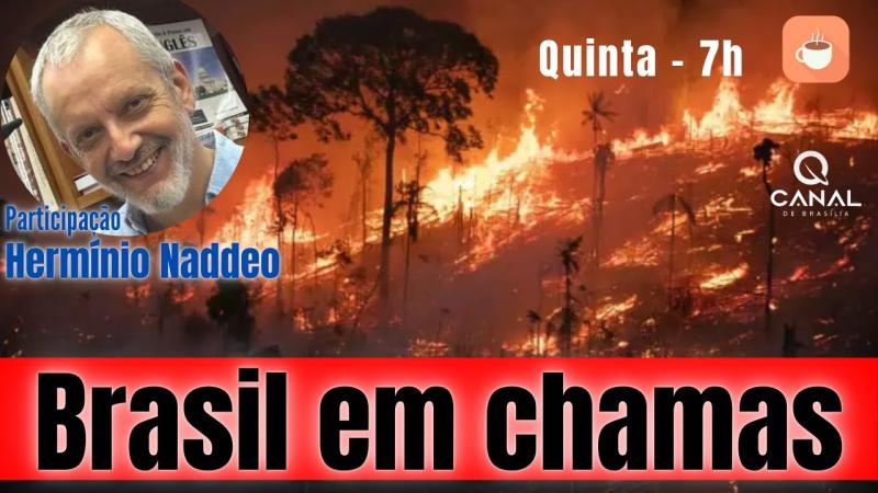 Amanhã, 22 de agosto, com Alfredo Bessow, no Canal de Brasília. Vai lá e ativa as notificações.