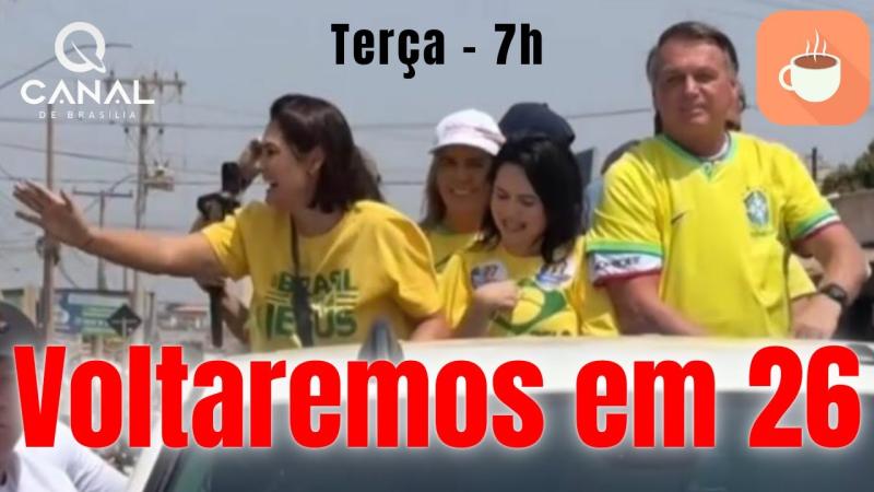 Dica da Maria - Lula, o imbecil, Bolsonaro convicto, Israel no ataque, Milei com Musk, Cheiro de virada no Rio, Trump em alta, Kamala NUNCA foi negra... - Amanhã, 24/9, às 7h, no Canal de Brasília, sob o comando de Alfredo Bessow. 