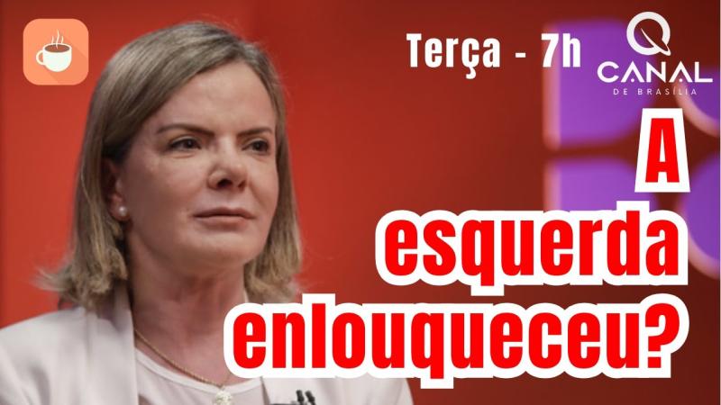 Dica da Maria: O desespero de quem odeia a democracia - Amanhã, 12/11 às 7h, no Canal de Brasília sob o comando de Alfredo Bessow.