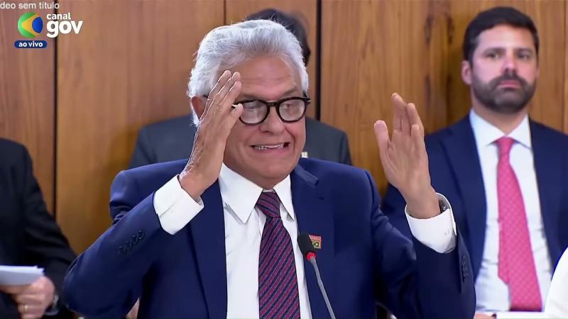Dica do Políbio: Cirúrgico, Caiado confronta Lula em plena reunião com governadores. Foi ontem.