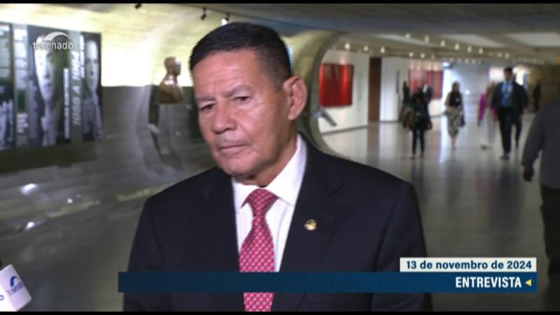 Coletiva do senador Mourão em defesa do sistema de proteção social dos militares O governo federal nomeado lulopetista anunciou medidas de cortes no atual programa de benefícios previdenciários dos militares.
