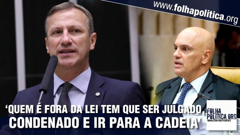 Dica do Pilíbio: Deputado gaúcho Ubiratan Sanderson acaba de pedir a prisão de Alexandre de Moraes - Canal Folha Política