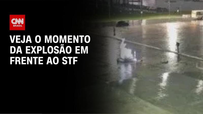 Veja o momento da explosão do homem-bomba de Brasília Este material é da CNN.