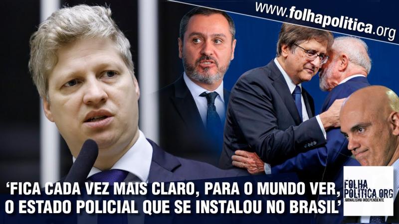 Van Hattem denuncia trama em reunião sigilosa de Lula com Polícia Federal e ministros do STF Este material é da Folha Política.